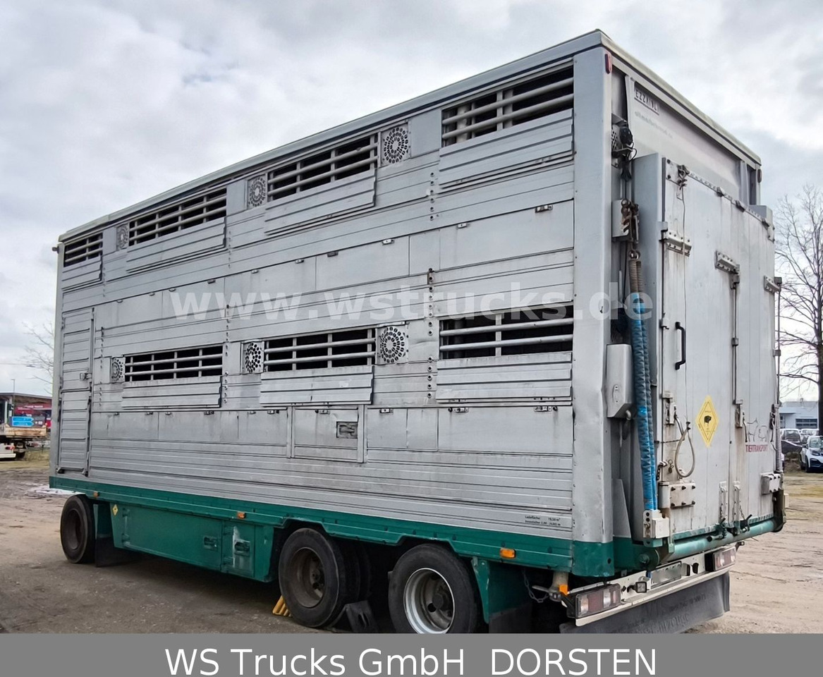 Pezzaioli Pezzaiolli 2 Stock RBA31F ausfahrbares Dach - Tiertransporter Anhänger: das Bild 4 Pezzaioli Pezzaiolli 2 Stock RBA31F ausfahrbares Dach - Tiertransporter Anhänger: das Bild 4