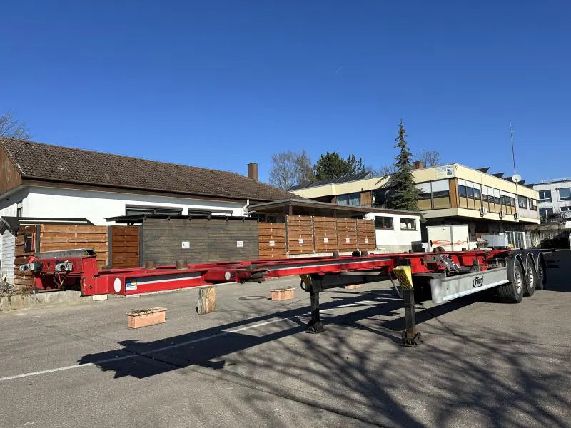 Fliegl 15 m extralang.Containerchassis f. 2 Wechselbrücke Containerchassis extralang f. 2 Wechselbr. - Container/ Wechselfahrgestell Auflieger: das Bild 2 Fliegl 15 m extralang.Containerchassis f. 2 Wechselbrücke Containerchassis extralang f. 2 Wechselbr. - Container/ Wechselfahrgestell Auflieger: das Bild 2