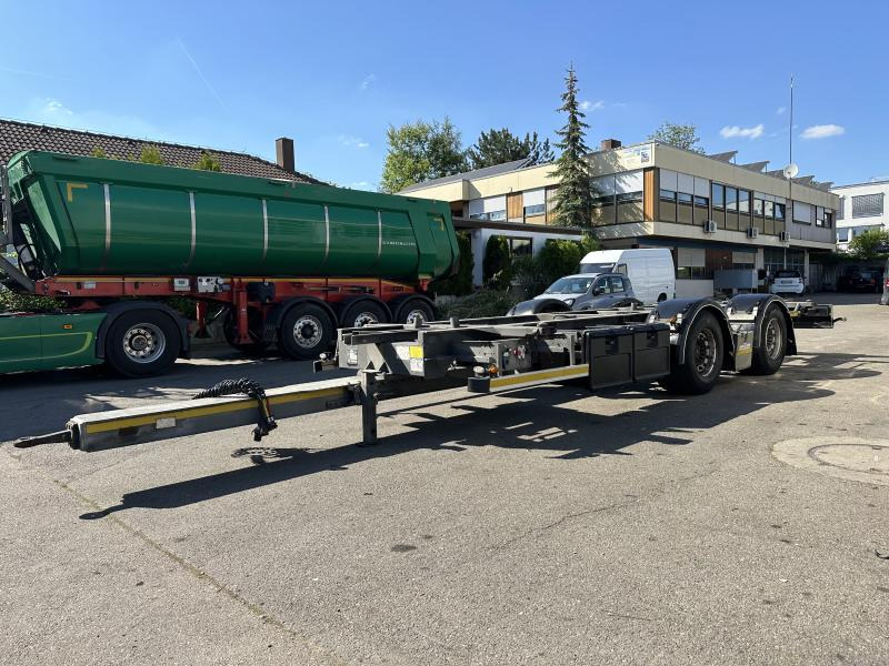 H&W 4 x Tandem Lafette MEGA verzinkt Mitnahmestapl. 7. 3 x Tandem Lafette MEGA verzinkt Mitnahmestapl. 7.82 m - Container/ Wechselfahrgestell Anhänger: das Bild 2 H&W 4 x Tandem Lafette MEGA verzinkt Mitnahmestapl. 7. 3 x Tandem Lafette MEGA verzinkt Mitnahmestapl. 7.82 m - Container/ Wechselfahrgestell Anhänger: das Bild 2