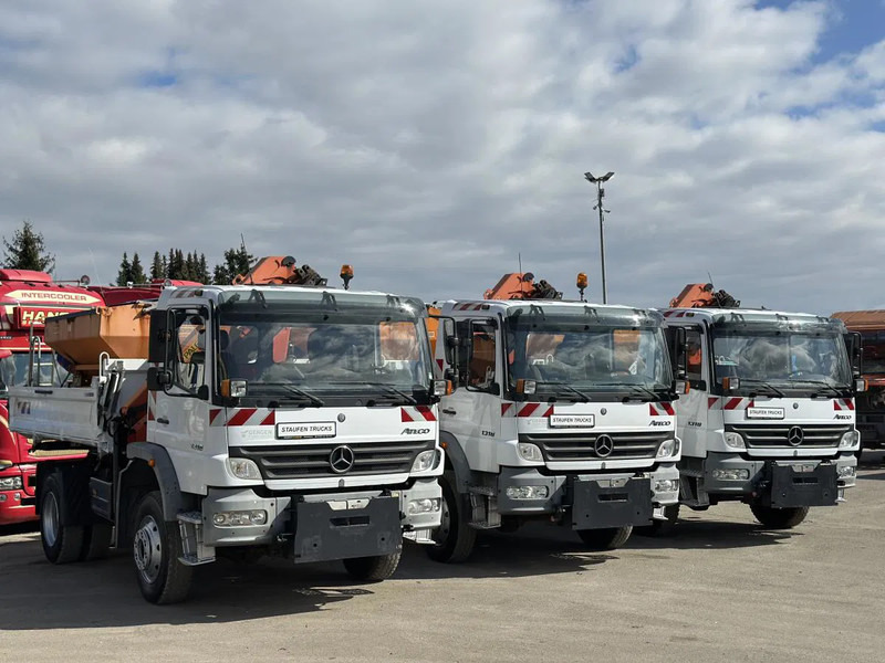 Mercedes-Benz Atego 1318 5 x AK Allrad Kran Palfinger 7001 - Kipper, Autokran: das Bild 2 Mercedes-Benz Atego 1318 5 x AK Allrad Kran Palfinger 7001 - Kipper, Autokran: das Bild 2