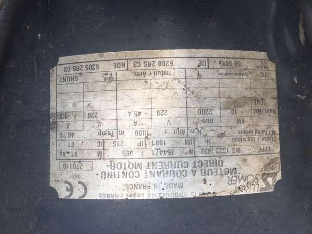 LEROY SOMER Génératrice Electroaimant - MS 1322 M32 - Baugeräte: das Bild 2 LEROY SOMER Génératrice Electroaimant - MS 1322 M32 - Baugeräte: das Bild 2