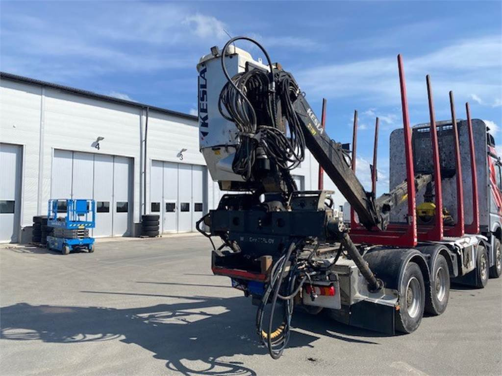 Mercedes-Benz AROCS 3763 8x4/4 Riikonen puuvarustus - Holztransporter: das Bild 3 Mercedes-Benz AROCS 3763 8x4/4 Riikonen puuvarustus - Holztransporter: das Bild 3