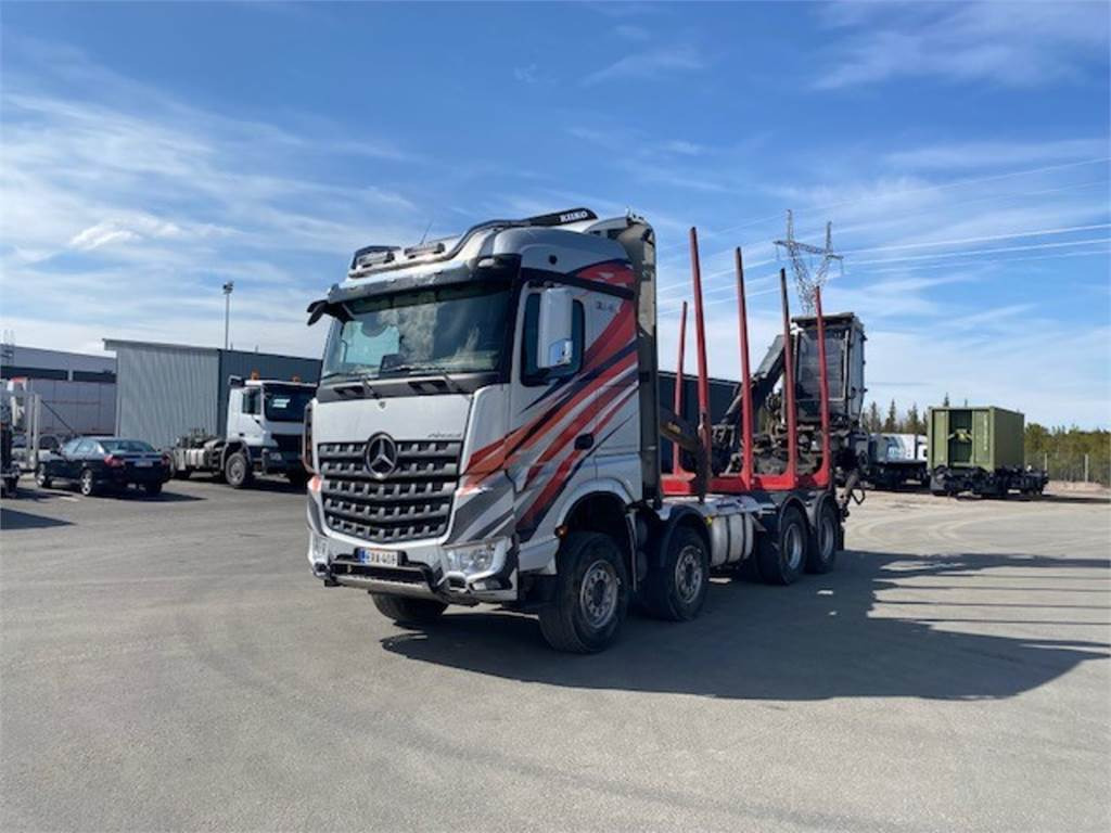 Mercedes-Benz AROCS 3763 8x4/4 Riikonen puuvarustus - Holztransporter: das Bild 1 Mercedes-Benz AROCS 3763 8x4/4 Riikonen puuvarustus - Holztransporter: das Bild 1
