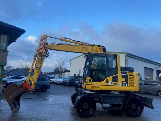Komatsu PW 148-8 MIETE / RENTAL (12005295) - Mobilbagger: das Bild 1 Komatsu PW 148-8 MIETE / RENTAL (12005295) - Mobilbagger: das Bild 1