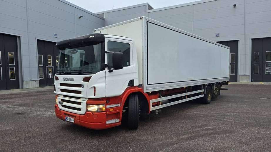 Scania P 230 - Koffer LKW: das Bild 1 Scania P 230 - Koffer LKW: das Bild 1