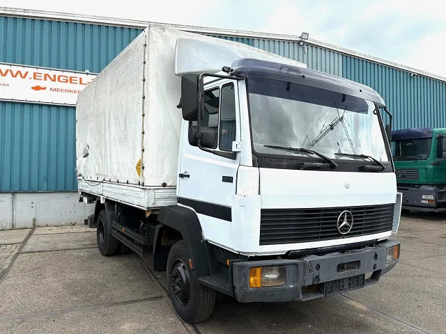 Mercedes-Benz LK 914 (6-CILINDER) WITH TENT BOX (MANUAL GEARBOX / FULL STEEL SUSPENSION / LOADING PLATFORM) - Plane LKW: das Bild 2 Mercedes-Benz LK 914 (6-CILINDER) WITH TENT BOX (MANUAL GEARBOX / FULL STEEL SUSPENSION / LOADING PLATFORM) - Plane LKW: das Bild 2