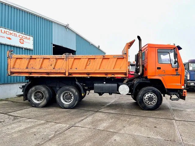 Volvo FL 12.380 6x6 FULL STEEL SUSPENSION MEILLER KIPPER (EURO 2 / MANUAL GEARBOX / REDUCTION AXLES / FULL STEEL SUSPENSION) - Kipper: das Bild 4 Volvo FL 12.380 6x6 FULL STEEL SUSPENSION MEILLER KIPPER (EURO 2 / MANUAL GEARBOX / REDUCTION AXLES / FULL STEEL SUSPENSION) - Kipper: das Bild 4