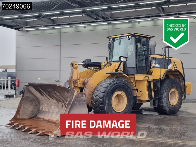 Cat 966 K FIRE DAMAGE - OPERABLE - Radlader: das Bild 1 Cat 966 K FIRE DAMAGE - OPERABLE - Radlader: das Bild 1