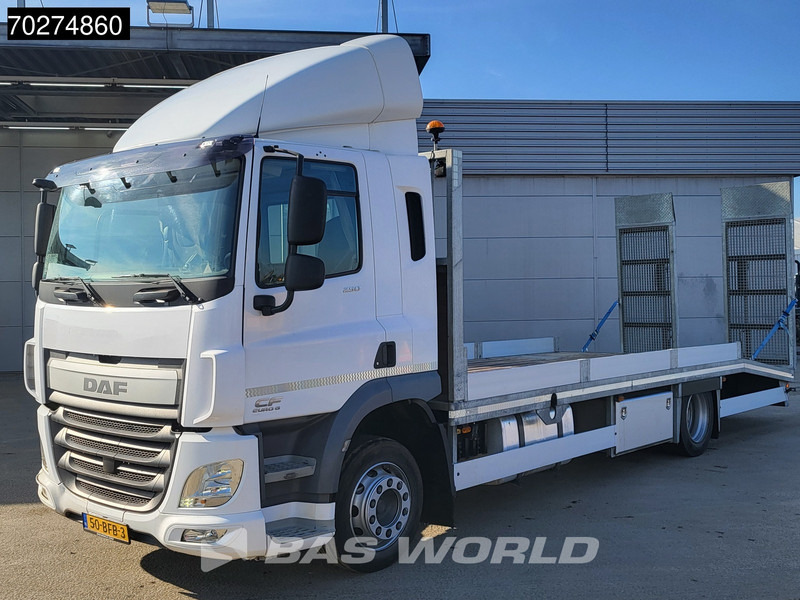DAF CF 250 4X2 18tons NL-Truck Machine transporter Hydraulic ramps Euro 6 - Autotransporter LKW: das Bild 5 DAF CF 250 4X2 18tons NL-Truck Machine transporter Hydraulic ramps Euro 6 - Autotransporter LKW: das Bild 5
