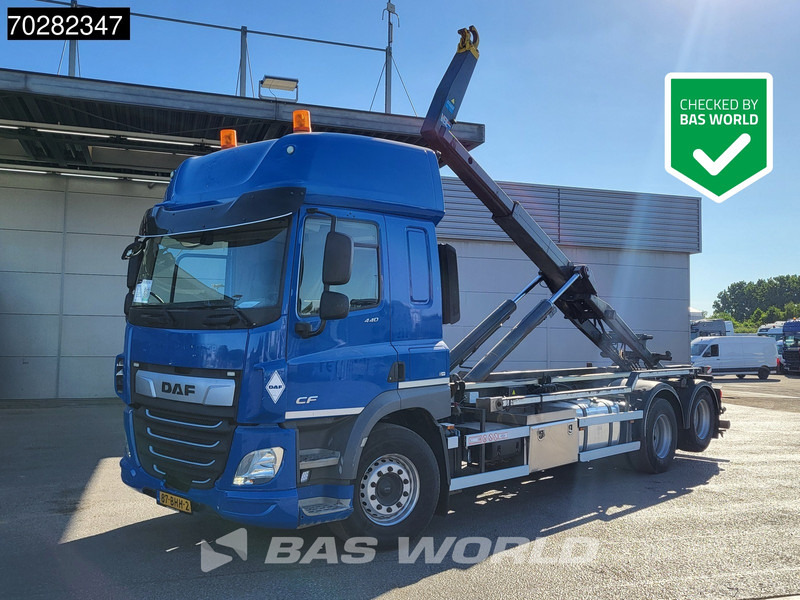 DAF CF 440 6X2 NL-Truck 21tons VDL containersystem ACC Euro 6 - Abrollkipper: das Bild 1 DAF CF 440 6X2 NL-Truck 21tons VDL containersystem ACC Euro 6 - Abrollkipper: das Bild 1