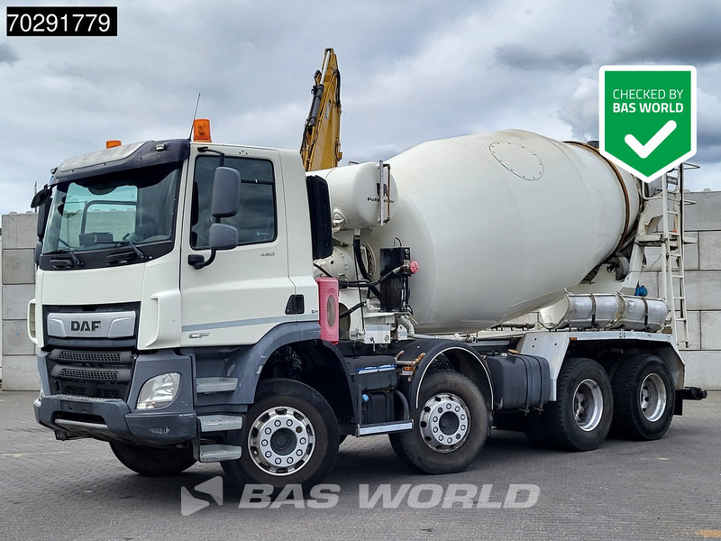 DAF CF 450 8X4 9m3 Intermix Putzmeister mixer Steelsuspension Automatic Euro 6 - Fahrmischer: das Bild 1 DAF CF 450 8X4 9m3 Intermix Putzmeister mixer Steelsuspension Automatic Euro 6 - Fahrmischer: das Bild 1