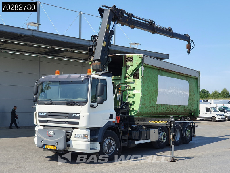 DAF CF85.360 8X2 NL-Truck Hiab 211 E-3 HIPRO Kran 21T Multilift Euro 5 - Abrollkipper, Autokran: das Bild 5 DAF CF85.360 8X2 NL-Truck Hiab 211 E-3 HIPRO Kran 21T Multilift Euro 5 - Abrollkipper, Autokran: das Bild 5