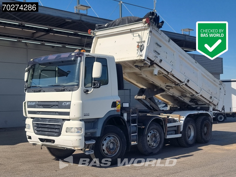 DAF CF85.410 8X4 15m3 2-way tipper Manual Big-Axle Steelsuspension Euro 5 - Kipper: das Bild 1 DAF CF85.410 8X4 15m3 2-way tipper Manual Big-Axle Steelsuspension Euro 5 - Kipper: das Bild 1