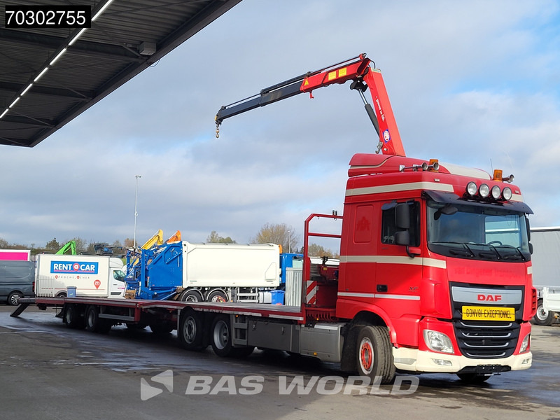 DAF XF 440 XF 6X2 NL-Truck Transporter APK HMF 900-K2 crane Winch Lift-Lenkachse Euro 6 - Pritsche LKW, Autokran: das Bild 2 DAF XF 440 XF 6X2 NL-Truck Transporter APK HMF 900-K2 crane Winch Lift-Lenkachse Euro 6 - Pritsche LKW, Autokran: das Bild 2
