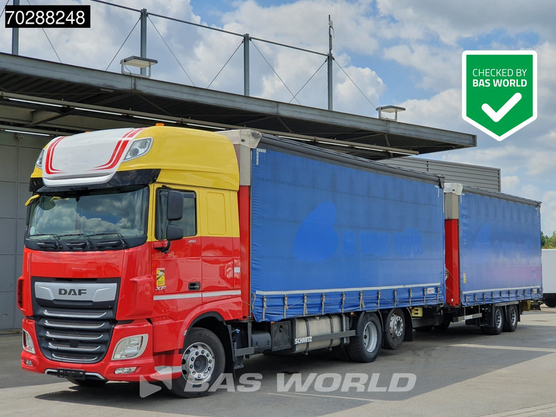 DAF XF 450 6X2 Combi Lift Axle ACC Euro 6 - Plane LKW: das Bild 1 DAF XF 450 6X2 Combi Lift Axle ACC Euro 6 - Plane LKW: das Bild 1