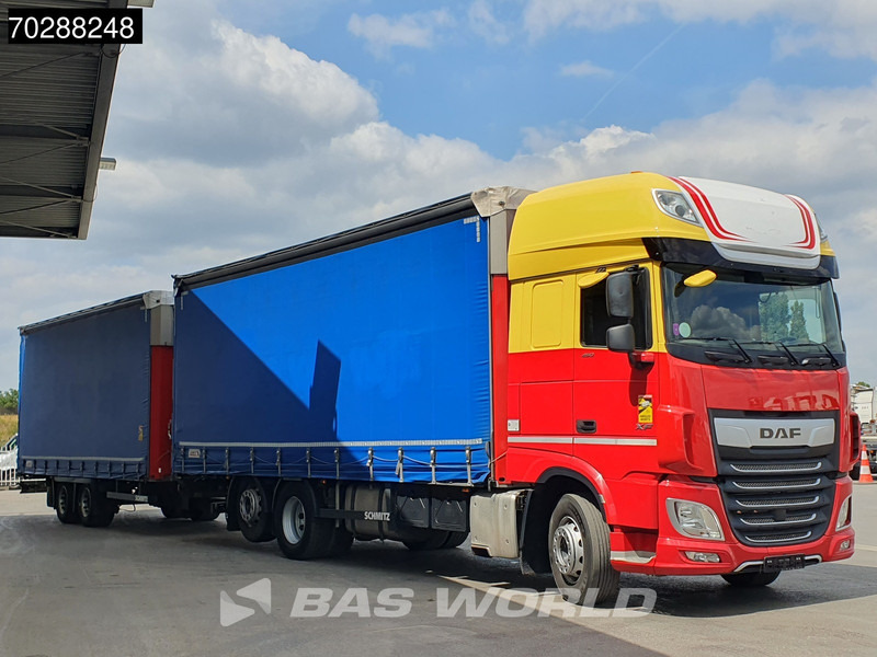 DAF XF 450 6X2 Combi Lift Axle ACC Euro 6 - Plane LKW: das Bild 3 DAF XF 450 6X2 Combi Lift Axle ACC Euro 6 - Plane LKW: das Bild 3