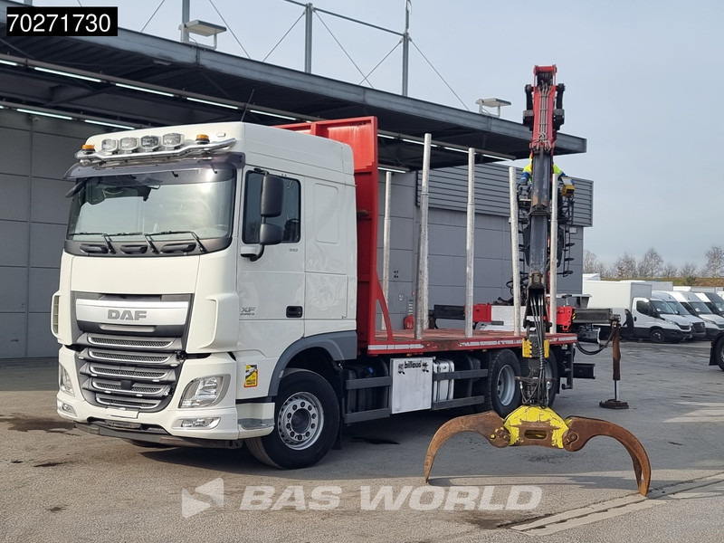 DAF XF 510 6X4 Jonsered Z-Crane SC ACC Retarder Euro 6 - Holztransporter, Autokran: das Bild 5 DAF XF 510 6X4 Jonsered Z-Crane SC ACC Retarder Euro 6 - Holztransporter, Autokran: das Bild 5