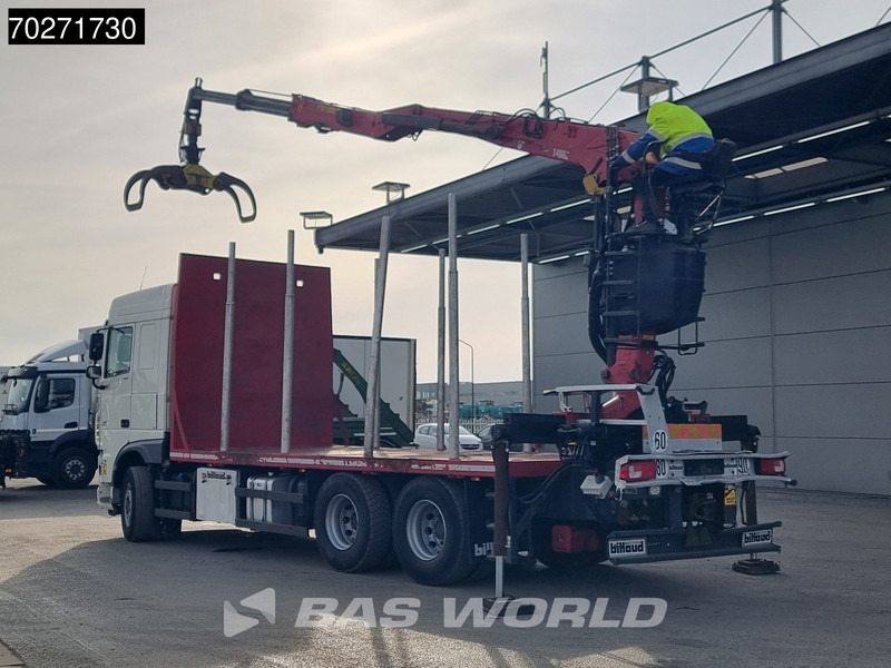 DAF XF 510 6X4 Jonsered Z-Crane SC ACC Retarder Euro 6 - Holztransporter, Autokran: das Bild 2 DAF XF 510 6X4 Jonsered Z-Crane SC ACC Retarder Euro 6 - Holztransporter, Autokran: das Bild 2