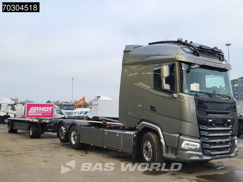 DAF XG 530 6X2 Combi HIAB Multilift ULT21S61-WMITF Lift + Steering Axle Retarder Euro 6 - Abrollkipper: das Bild 3 DAF XG 530 6X2 Combi HIAB Multilift ULT21S61-WMITF Lift + Steering Axle Retarder Euro 6 - Abrollkipper: das Bild 3