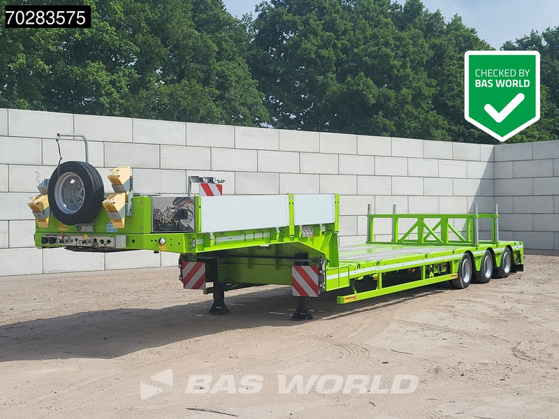 Faymonville F-S43-1AAF 3 axles Extendable Twistlocks 3x Hydraulic Steering Galvanised - Tieflader Auflieger: das Bild 1 Faymonville F-S43-1AAF 3 axles Extendable Twistlocks 3x Hydraulic Steering Galvanised - Tieflader Auflieger: das Bild 1