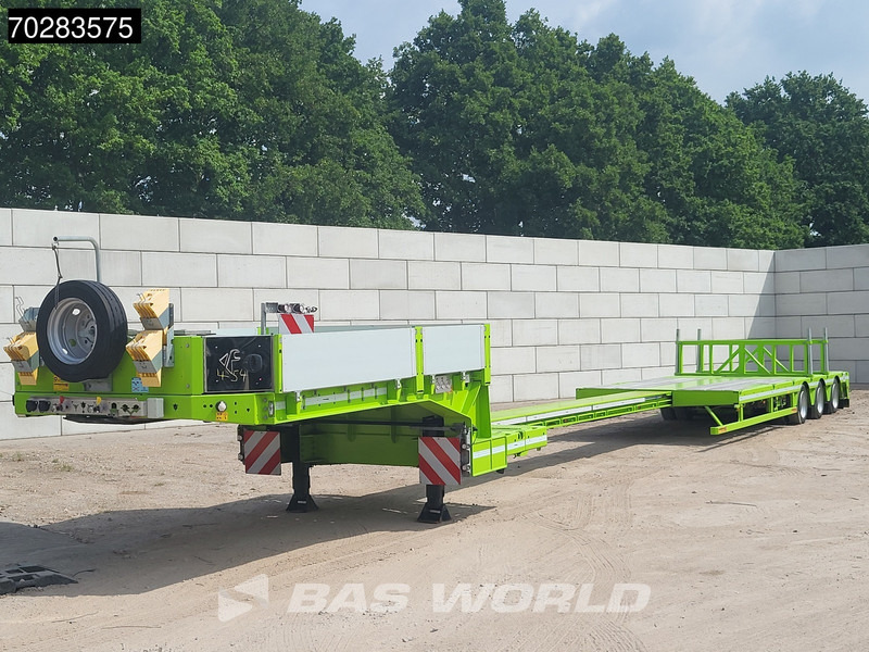 Faymonville F-S43-1AAF 3 axles Extendable Twistlocks 3x Hydraulic Steering Galvanised - Tieflader Auflieger: das Bild 2 Faymonville F-S43-1AAF 3 axles Extendable Twistlocks 3x Hydraulic Steering Galvanised - Tieflader Auflieger: das Bild 2