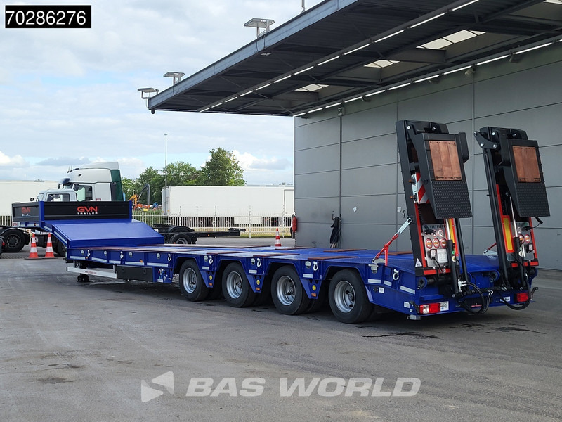 GVN Trailer 4 axles NEW Lift+Lenkachse Hydraulic Ramps - Tieflader Auflieger: das Bild 2 GVN Trailer 4 axles NEW Lift+Lenkachse Hydraulic Ramps - Tieflader Auflieger: das Bild 2