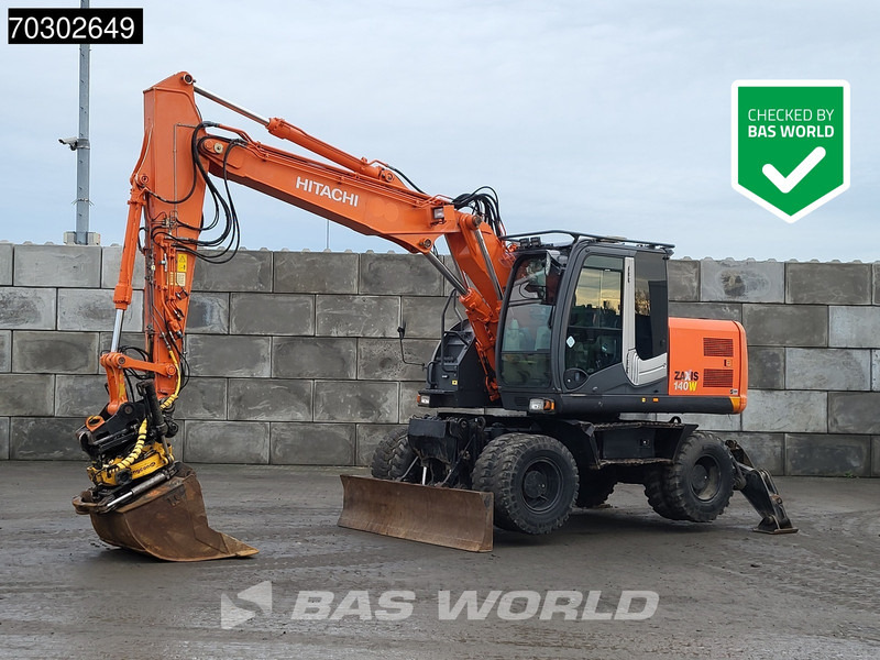 Hitachi ZX140W -3 - Mobilbagger: das Bild 1 Hitachi ZX140W -3 - Mobilbagger: das Bild 1