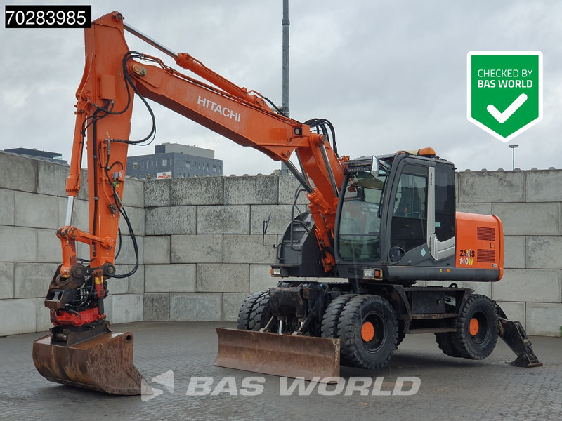 Hitachi ZX140W -3 OUTRIGGERS - ROTOTILT - Mobilbagger: das Bild 1 Hitachi ZX140W -3 OUTRIGGERS - ROTOTILT - Mobilbagger: das Bild 1