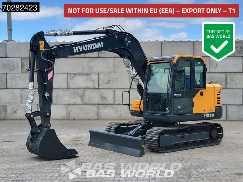 Hyundai HX80 N A/C - NEW UNUSED - Minibagger: das Bild 1 Hyundai HX80 N A/C - NEW UNUSED - Minibagger: das Bild 1