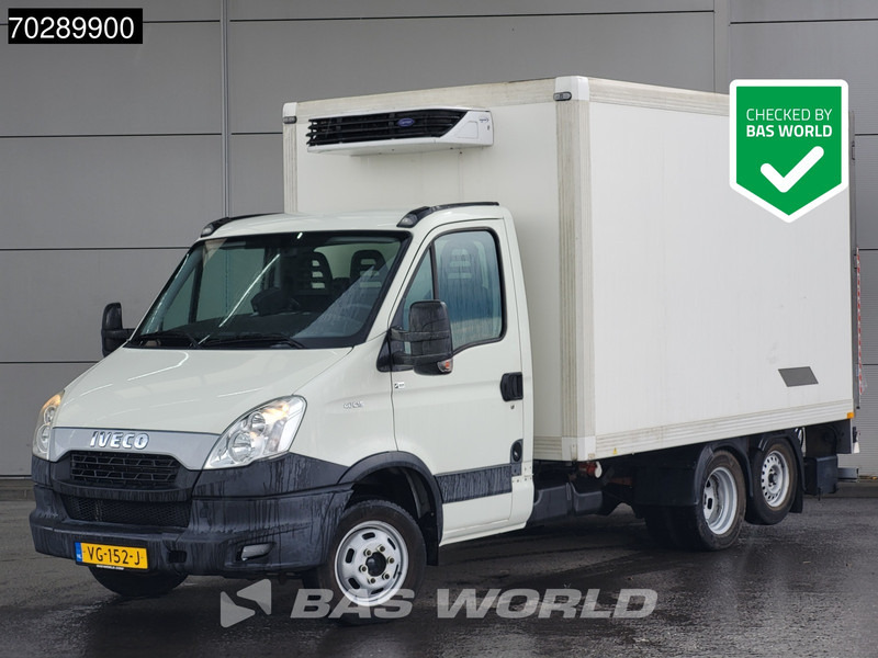 Iveco Daily 40C15 BE-Combi 75Plus Koelwagen Laadklep Carrier Xarios 350 Zijdeur Achterdeuren Airco Cruise Camera Koel Koeler Kühl Kühler Küh - Kühltransporter: das Bild 1 Iveco Daily 40C15 BE-Combi 75Plus Koelwagen Laadklep Carrier Xarios 350 Zijdeur Achterdeuren Airco Cruise Camera Koel Koeler Kühl Kühler Küh - Kühltransporter: das Bild 1