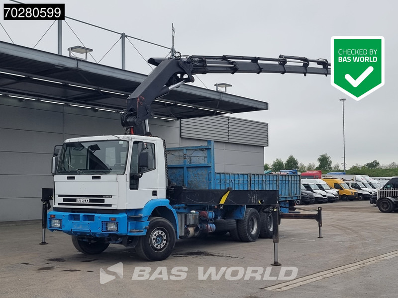 Iveco EuroTrakker 310 6X4 Palfinger PK36002 Kran Crane Manual Big-Axle Euro 3 - Pritsche LKW, Autokran: das Bild 1 Iveco EuroTrakker 310 6X4 Palfinger PK36002 Kran Crane Manual Big-Axle Euro 3 - Pritsche LKW, Autokran: das Bild 1