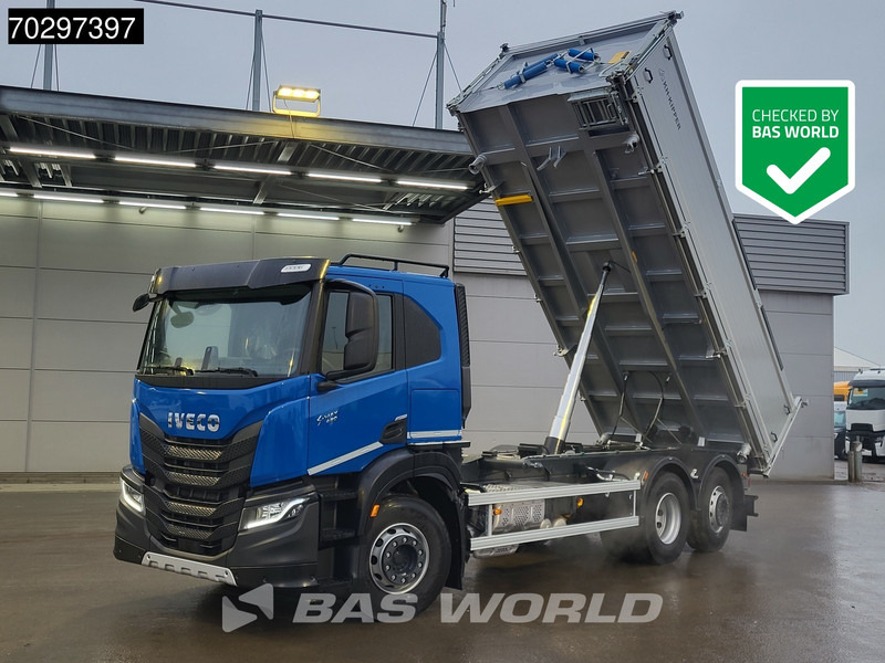 Iveco S-Way 420 6X2 NEW! 17m3 3-way KH kipper Lift+Steering axle Automatic Euro 6 - Kipper: das Bild 1 Iveco S-Way 420 6X2 NEW! 17m3 3-way KH kipper Lift+Steering axle Automatic Euro 6 - Kipper: das Bild 1