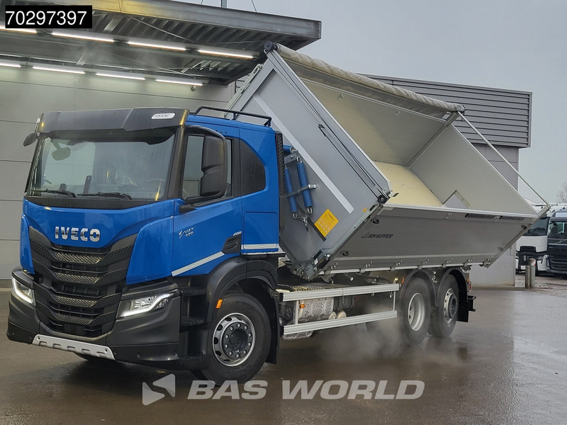 Iveco S-Way 420 6X2 NEW! 17m3 3-way KH kipper Lift+Steering axle Automatic Euro 6 - Kipper: das Bild 3 Iveco S-Way 420 6X2 NEW! 17m3 3-way KH kipper Lift+Steering axle Automatic Euro 6 - Kipper: das Bild 3