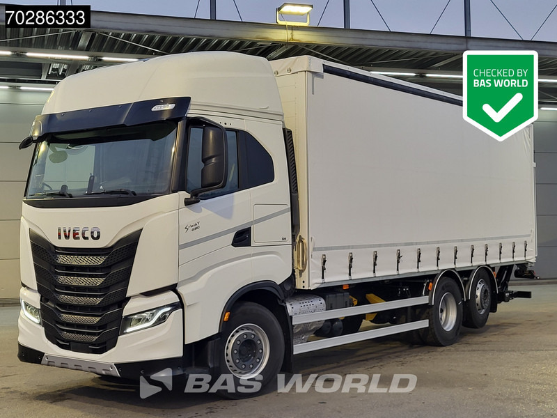 Iveco S-Way 490 6X2 NEW! Lift+steering Axle 2000kg Ladebordwand Retarder Navi Standklima - Plane LKW: das Bild 1 Iveco S-Way 490 6X2 NEW! Lift+steering Axle 2000kg Ladebordwand Retarder Navi Standklima - Plane LKW: das Bild 1