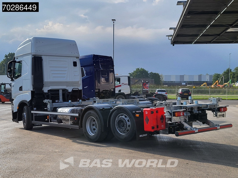 Iveco S-Way 500 6X2 NEW BDF! Lift+Steering Axle ACC Standklima Euro 6 - Containerwagen/ Wechselfahrgestell LKW: das Bild 2 Iveco S-Way 500 6X2 NEW BDF! Lift+Steering Axle ACC Standklima Euro 6 - Containerwagen/ Wechselfahrgestell LKW: das Bild 2