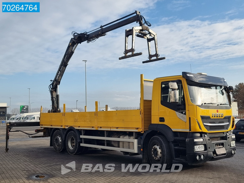 Iveco Stralis 310 6X2 RHD! Atlas 135.2VE-A11 Crane Lift-lenkachse ACC Euro 6 - Pritsche LKW, Autokran: das Bild 3 Iveco Stralis 310 6X2 RHD! Atlas 135.2VE-A11 Crane Lift-lenkachse ACC Euro 6 - Pritsche LKW, Autokran: das Bild 3