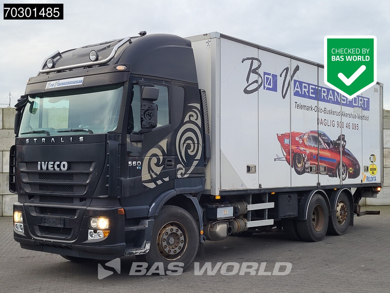 Iveco Stralis 560 6X2 Retarder Automatic Lift Axle 1500kg Tailgate Euro 5 - Koffer LKW: das Bild 1 Iveco Stralis 560 6X2 Retarder Automatic Lift Axle 1500kg Tailgate Euro 5 - Koffer LKW: das Bild 1