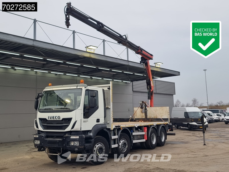 Iveco Trakker 360 8X4 Palfinger PK20001 Kran Retarder Big-Axle Steelsuspension Euro 6 - Pritsche LKW, Autokran: das Bild 1 Iveco Trakker 360 8X4 Palfinger PK20001 Kran Retarder Big-Axle Steelsuspension Euro 6 - Pritsche LKW, Autokran: das Bild 1