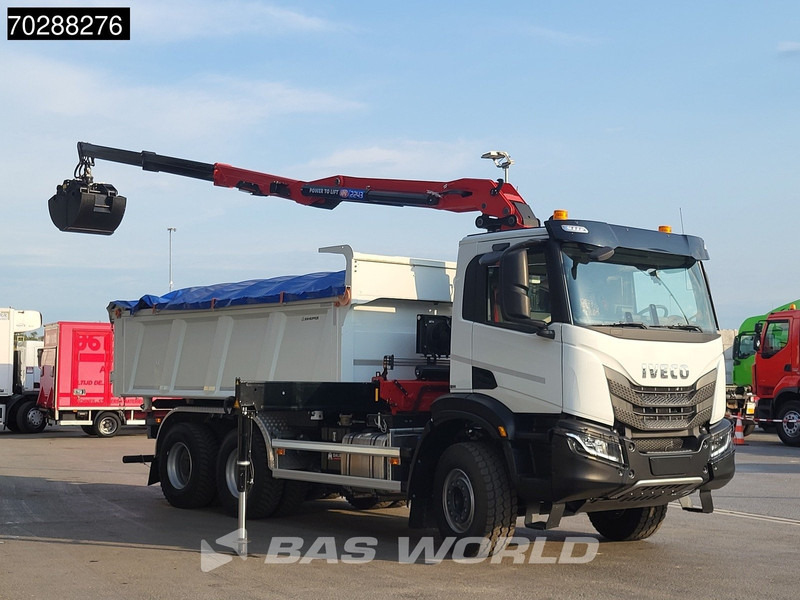 Iveco X-Way 480 6X4 NEW! HMF 2243Z-RCS Z-Crane kran 12m3 KH-Kipper Retarder Big-Axle - Kipper, Autokran: das Bild 3 Iveco X-Way 480 6X4 NEW! HMF 2243Z-RCS Z-Crane kran 12m3 KH-Kipper Retarder Big-Axle - Kipper, Autokran: das Bild 3