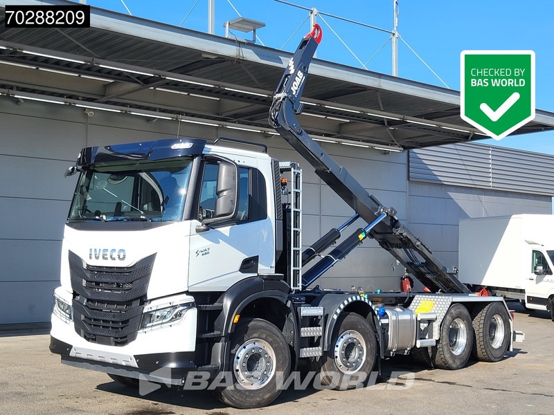Iveco X-Way 480 8X4 NEW! 24tons JOAB containersystem Retarder Alcoa Big-Axle Navi LED Euro 6 - Abrollkipper: das Bild 1 Iveco X-Way 480 8X4 NEW! 24tons JOAB containersystem Retarder Alcoa Big-Axle Navi LED Euro 6 - Abrollkipper: das Bild 1