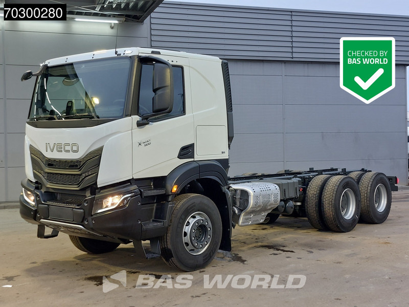 Iveco X-Way 500 X-Way 6X4 NEW 6x4 chassis Sleepercab Rear Air suspension Automatic Euro 6 - Fahrgestell LKW: das Bild 1 Iveco X-Way 500 X-Way 6X4 NEW 6x4 chassis Sleepercab Rear Air suspension Automatic Euro 6 - Fahrgestell LKW: das Bild 1