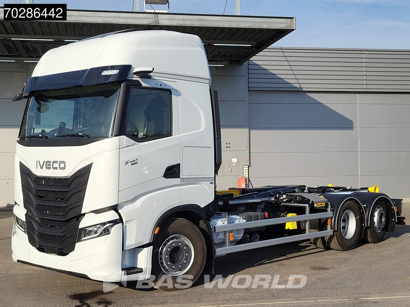 Iveco X-Way 580 6X2 NEW Palfinger PHT20SLD5 Hooklift Lift+steering Axle Automatic Navi ACC LED - Abrollkipper: das Bild 5 Iveco X-Way 580 6X2 NEW Palfinger PHT20SLD5 Hooklift Lift+steering Axle Automatic Navi ACC LED - Abrollkipper: das Bild 5