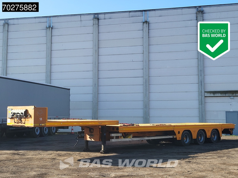 JANSSENS VT 39-3 3 axles Lenkachse RAMPS - Tieflader Auflieger: das Bild 1 JANSSENS VT 39-3 3 axles Lenkachse RAMPS - Tieflader Auflieger: das Bild 1