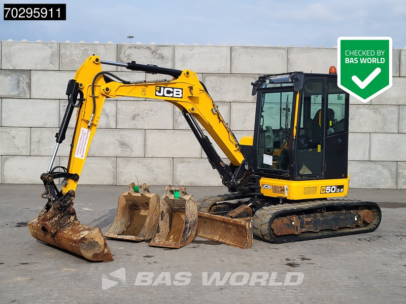 JCB 50Z-2 3 BUCKETS - Minibagger: das Bild 1 JCB 50Z-2 3 BUCKETS - Minibagger: das Bild 1