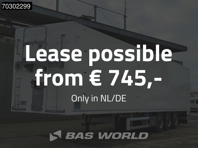 Knapen K100 10MM 92m3 3 axles NEW 92M3 10mm Liftachse - Schubboden Auflieger: das Bild 2 Knapen K100 10MM 92m3 3 axles NEW 92M3 10mm Liftachse - Schubboden Auflieger: das Bild 2