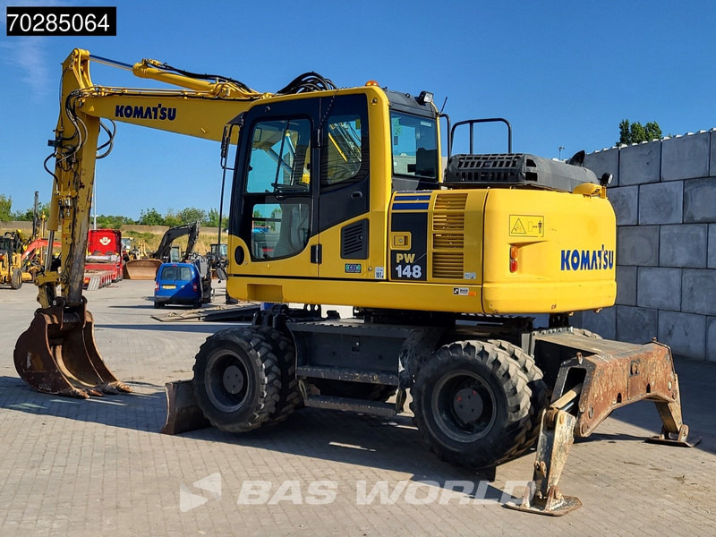 Komatsu PW148 -8 - Mobilbagger: das Bild 5 Komatsu PW148 -8 - Mobilbagger: das Bild 5