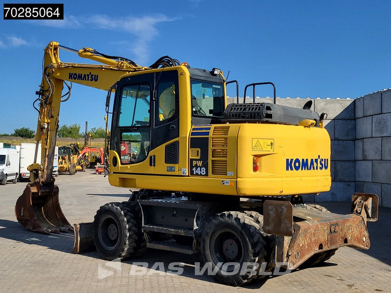 Komatsu PW148 -8 - Mobilbagger: das Bild 3 Komatsu PW148 -8 - Mobilbagger: das Bild 3