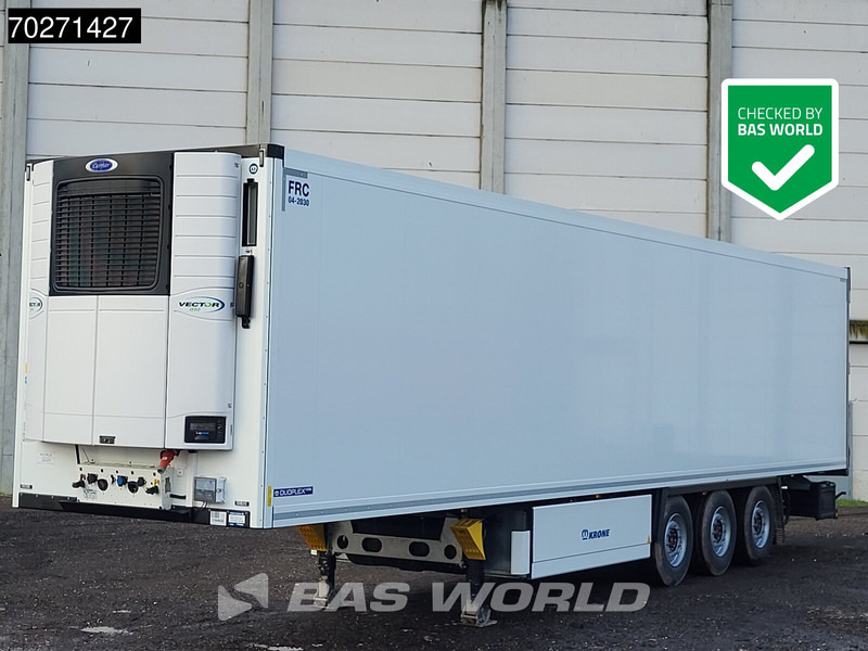 Krone Carrier Vector 1550 3 axles NEW Liftachse Palettenkasten - Kühlkoffer Auflieger: das Bild 1 Krone Carrier Vector 1550 3 axles NEW Liftachse Palettenkasten - Kühlkoffer Auflieger: das Bild 1