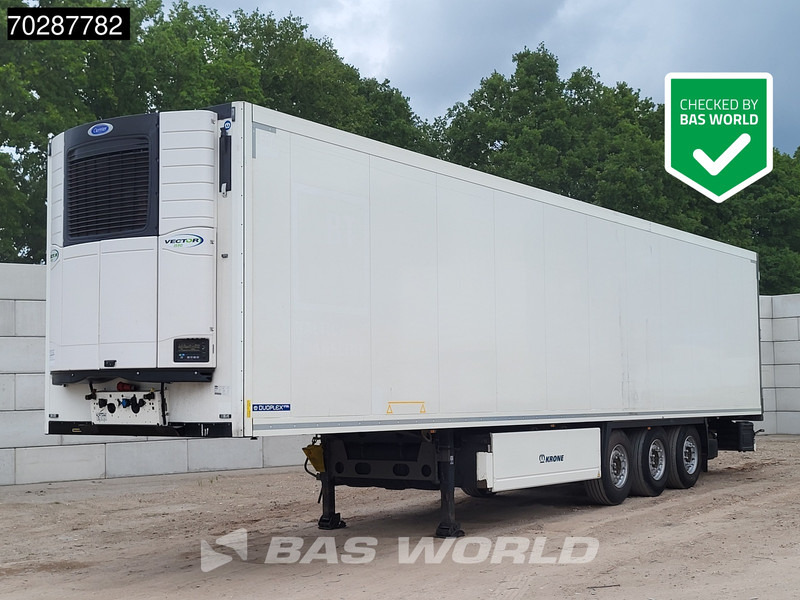 Krone Carrier Vector 1550 ATP / FRC Doppelstock Palettenkasten Liftachse - Kühlkoffer Auflieger: das Bild 1 Krone Carrier Vector 1550 ATP / FRC Doppelstock Palettenkasten Liftachse - Kühlkoffer Auflieger: das Bild 1