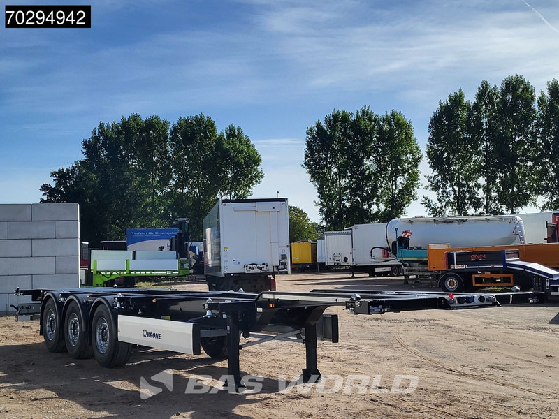 Krone SD NEW 20ft 30ft 40ft Liftachse - Container/ Wechselfahrgestell Auflieger: das Bild 3 Krone SD NEW 20ft 30ft 40ft Liftachse - Container/ Wechselfahrgestell Auflieger: das Bild 3